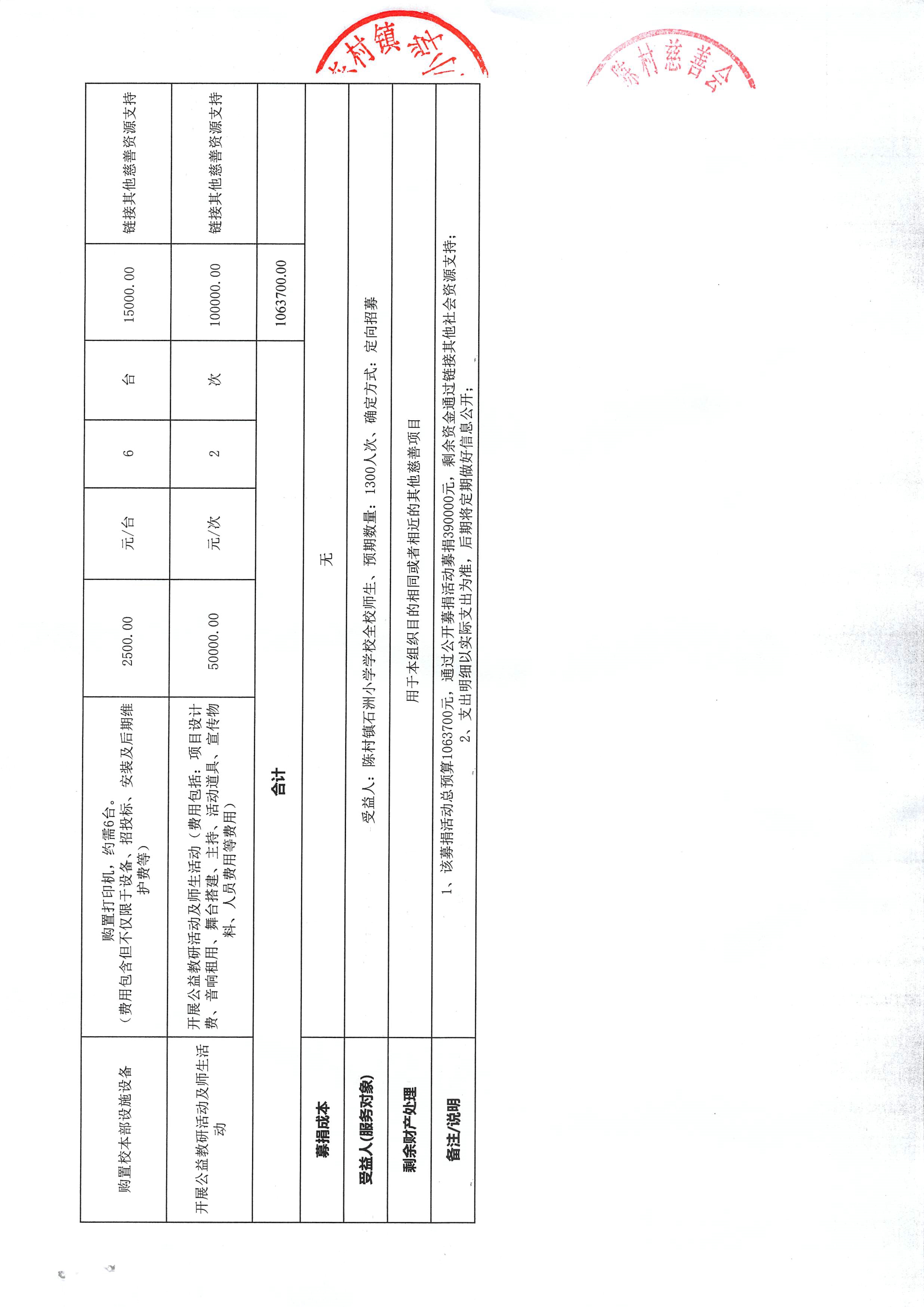 1、（审核稿）表2：慈链公益平台慈善募捐活动预算表（石洲小学）2.jpg